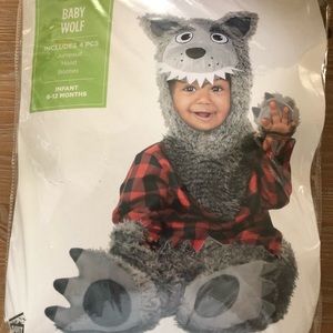 6-12 month baby wolf costume